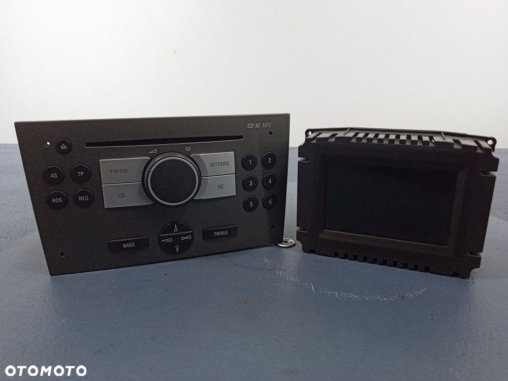 VECTRA C SIGNUM RADIO CD 30 WYŚWIETLACZ 13253511 - 1