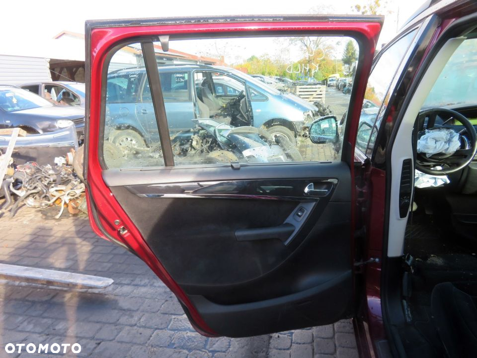 DRZWI TYLNE LEWE C4 GRAND PICASSO I KHLD 9006K4 9006N4 CZERWONY BURLAT CITROEN 2006-2010 - 5