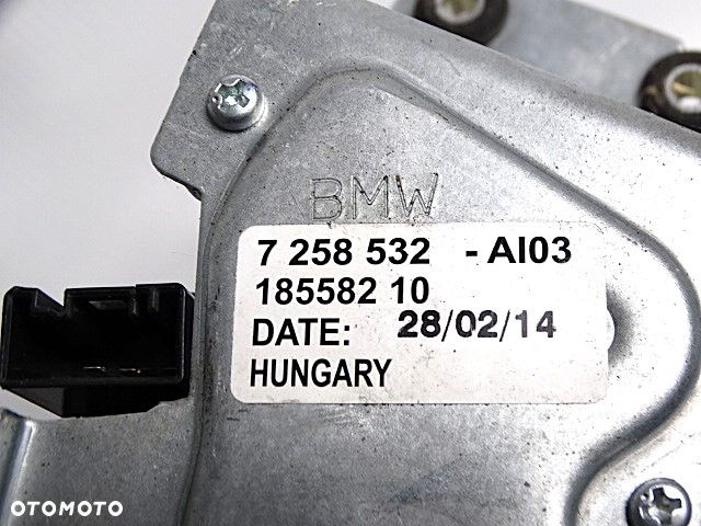 BMW F20 F21 Wycieraczka Tył Silniczek Silnik Mechanizm Wycieraczka Szyba Tylna Klapa  67637258532  7258532 - 7