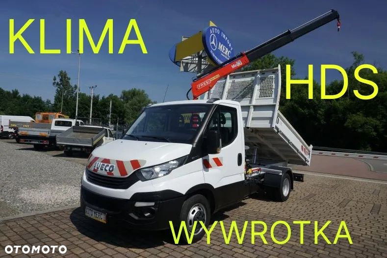 Iveco 35C14 żuraw HDS wywrotka