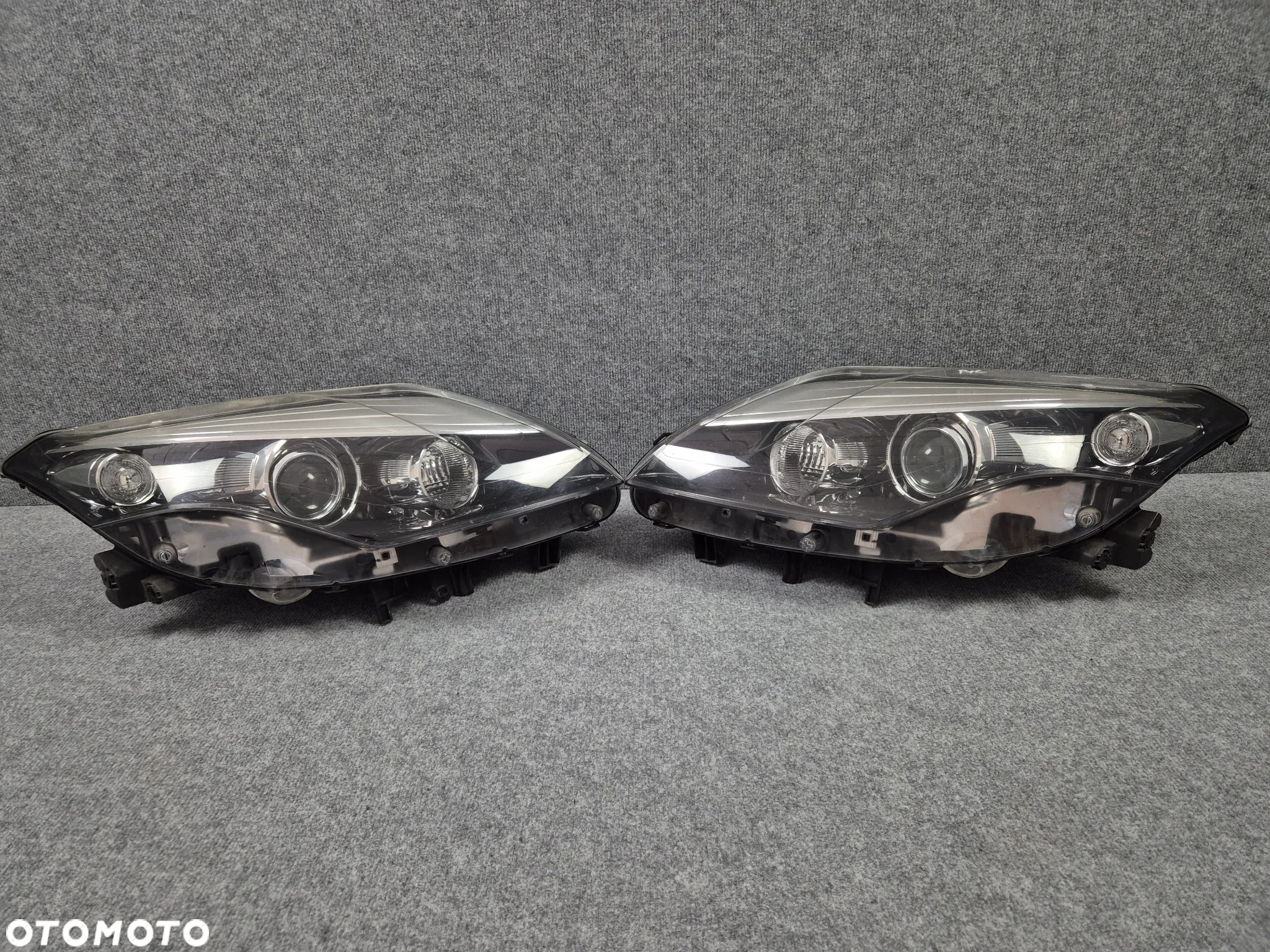 REFLEKTORY LAMPY PRZEDNIE PRAWA + LEWA - RENAULT LAGUNA III LIFT XENON 13-15 - 2