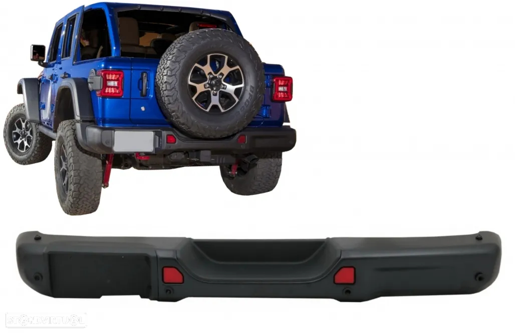 Para-choques Jeep Wrangler Rubicon JL (2018 em diante) - 12