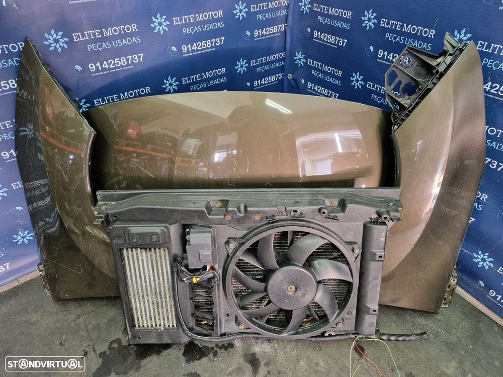 Frente completa usada PEUGEOT 3008 1.6 HDI capot parachoques oticas guardalamas radiador - 10