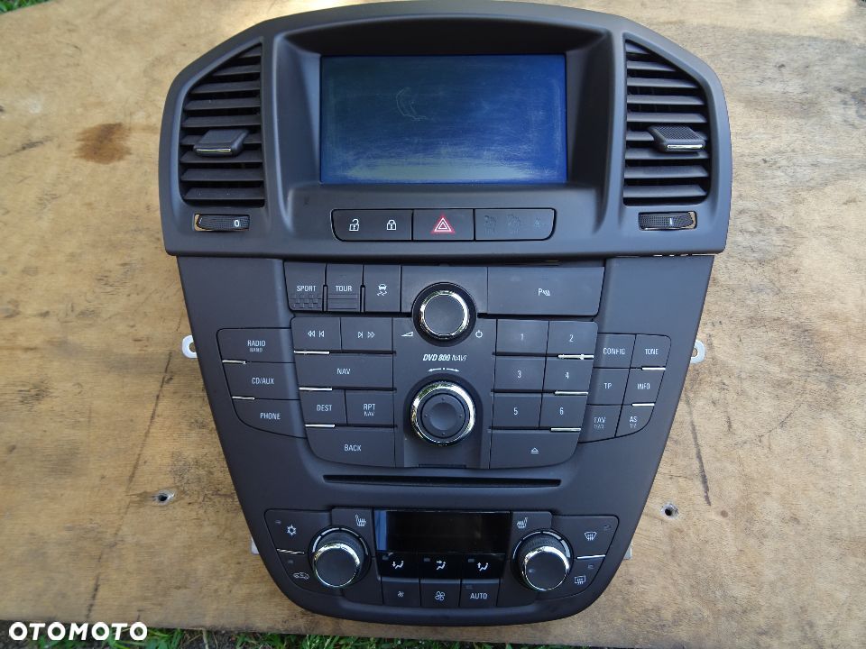 OPEL INSIGNIA ASTRA J DVD 800 NAVI NAWIGACJA MONITOR PANEL pin carpass sps programowanie - 2