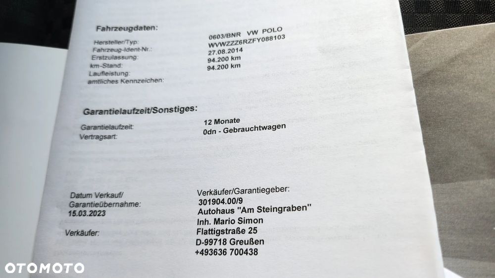 Volkswagen Polo 1.0 BMT Trendline - 21