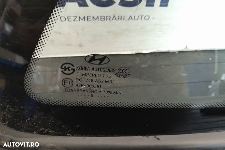 Geam usa spate dreapta 43R-000381 43R-000381 Hyundai Santa Fe CM [200 - 3