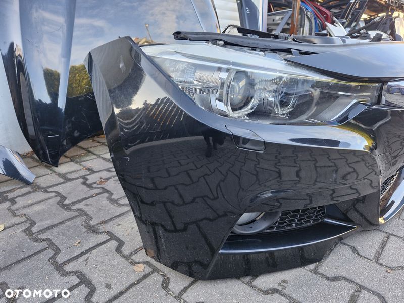 BMW F30 F31 2.0D  M PAKIET PRZÓD KOMPLETNY MASKA ZDERZAK LAMPA PAS BŁOTNIKI - 16