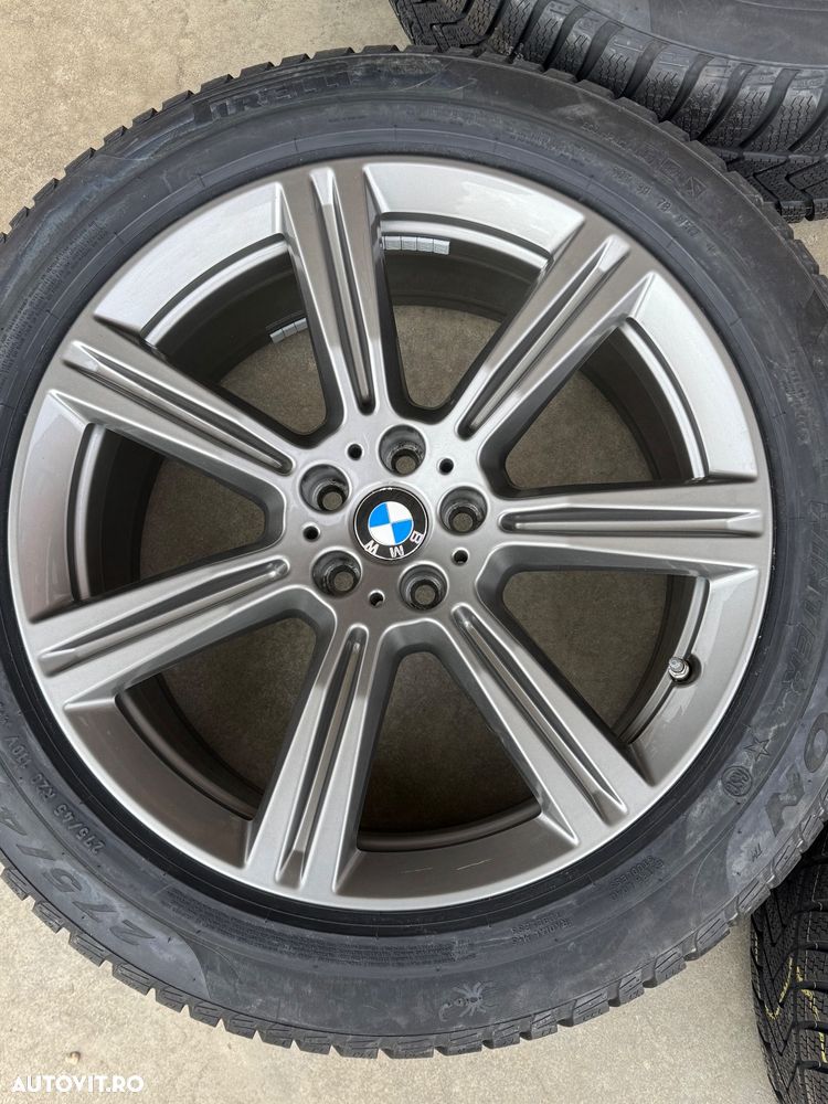 Vând jante originale BMW G05-G06 pe 20” cu anvelope de iarnă noi - 4