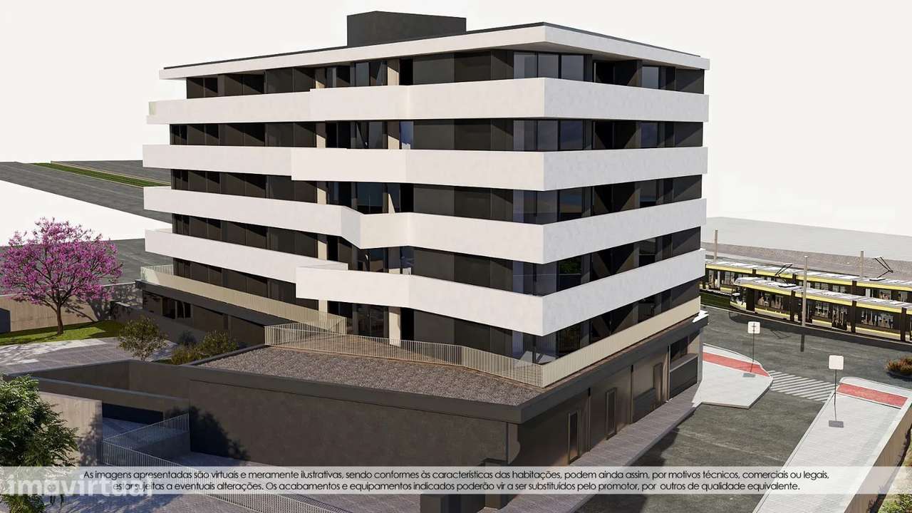 Apartamento T2 no empreendimento Douro Heritage, C/ varanda e garagem. - Grande imagem: 4/13