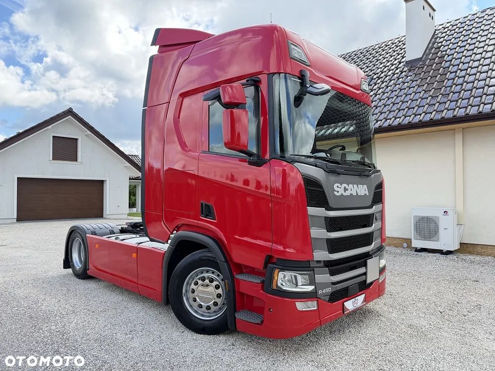 Scania R 450 / STANDARD / 20-21R./ SALON / RETARDER / MOCNO DOPOSAŻONA / FULL LED / VIRTUAL / STAN FABRYCZNY / SALON POLSKA / - 30