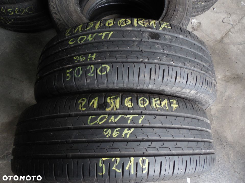 OPONY 215/60R17 CONTINENTAL ECO CONTACT 6 DOT 5020/5219 7,1MM - 1
