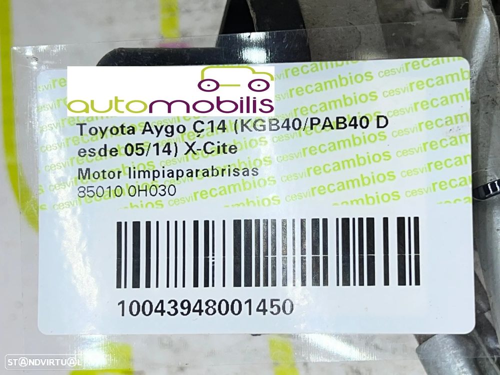 Limpa Vidros TOYOTA AYGO / Peugeot 108 1.0i Ref. 851500F020 - NO. 340099 - 5