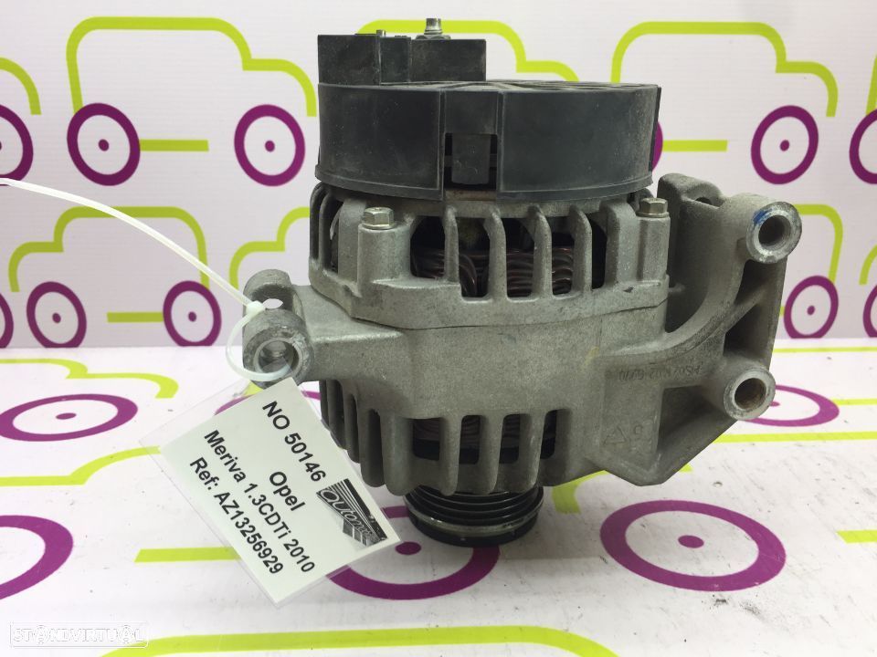Alternador Opel Meriva 1.3CDTi 75Cv de 2010 - Ref: AZ13256929 - NO50146 - 1