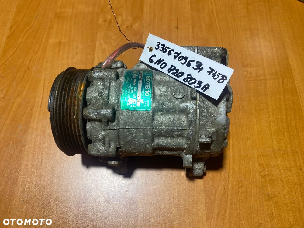 KOMPRESOR SPRĘŻARKA KLIMATYZACJI VW SKODA SEAT AUDI6N0820803A 7158