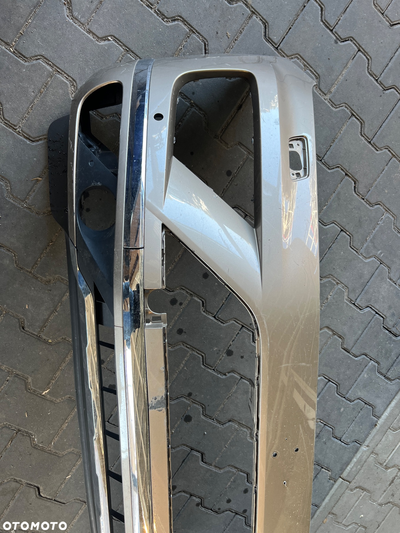 Vw Touareg 7P6 lift 2015- zderzak przedni - 7
