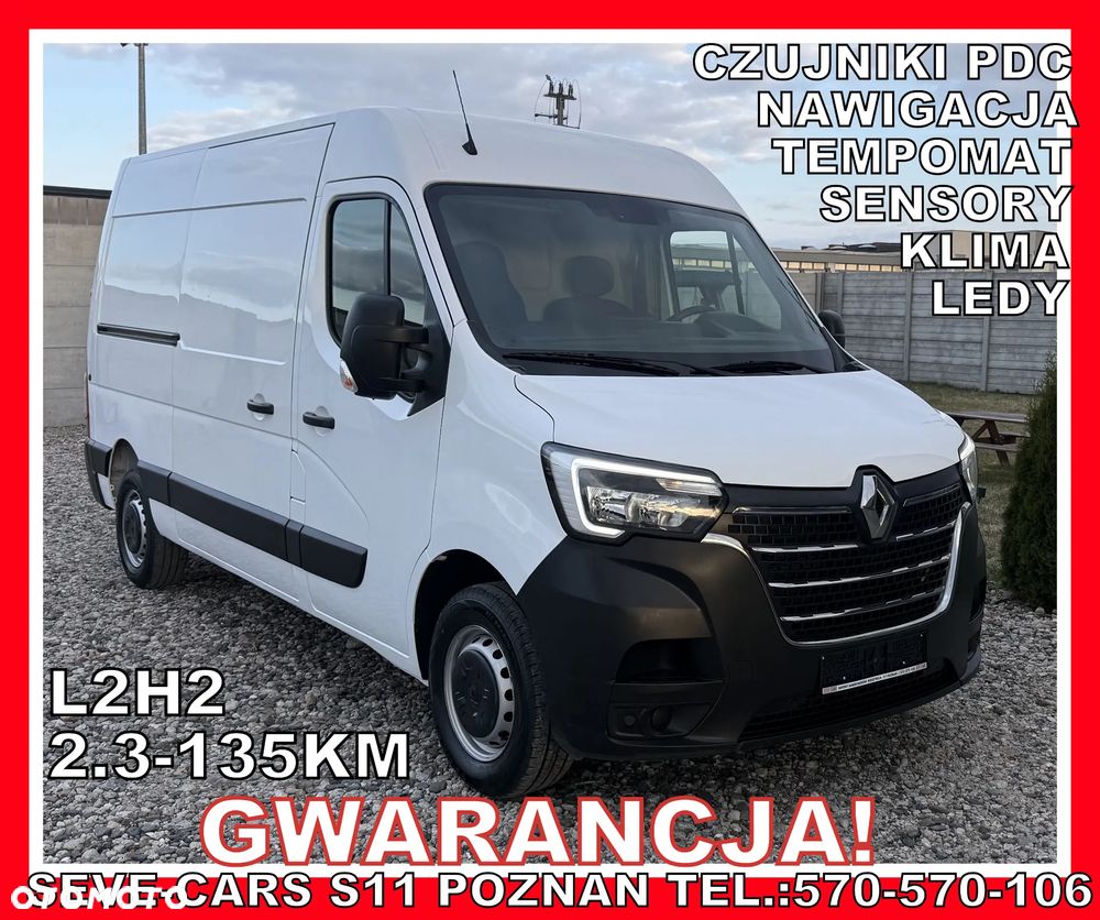 Renault MASTER L2H2 GWARANCJA, klima, navi,tempomat, sensory, pdc tył, ledy - 1