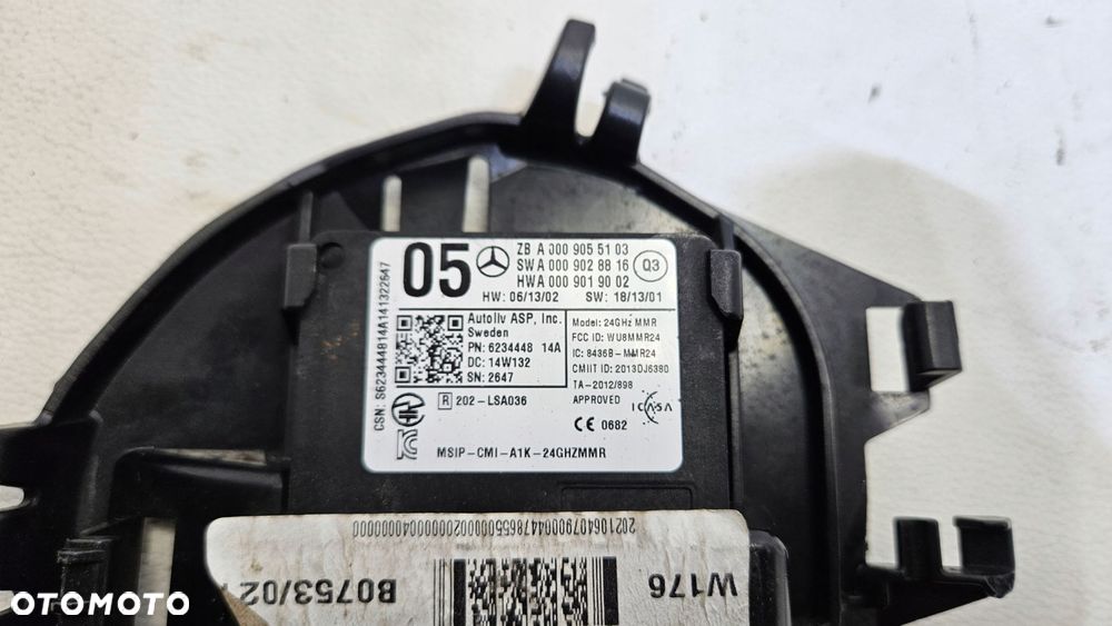 radar czujnik acc distronic mocowanie mercedes a0009055103 oryginalny - 4