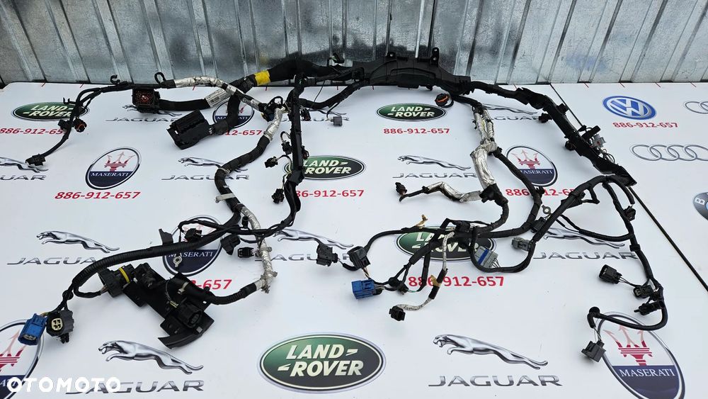 Jaguar XJ 351 LIFT 2015-2019 3.0 SC 306PS 340 KM  Instalacja silnika Wiązka Przewody GX53-12C508-BB - 1