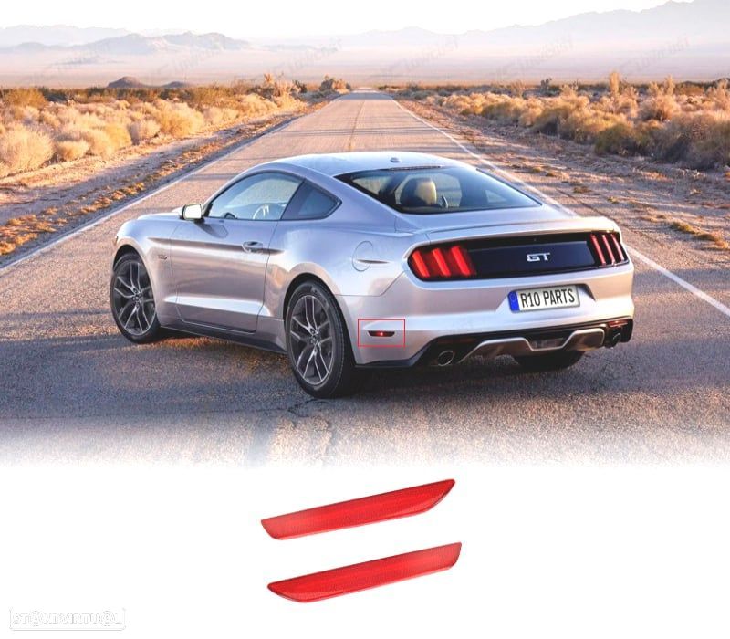 LUZES LATERAIS LED PARA-CHOQUES TRASEIRO FORD MUSTANG 15-17 - 1