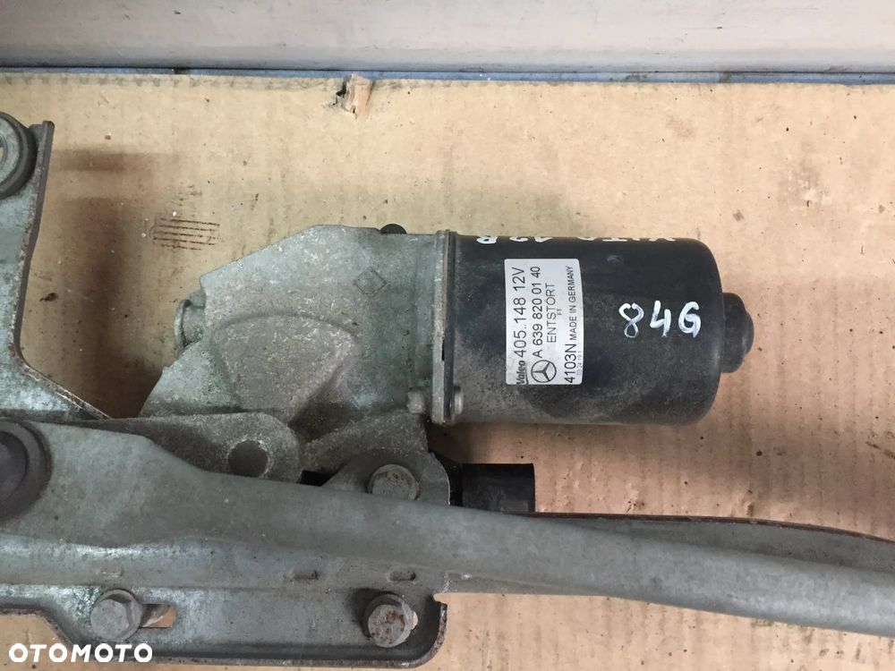 MERCEDES VITO W639 12R MECHANIZM WYCIERACZEK A6398200140 - 2