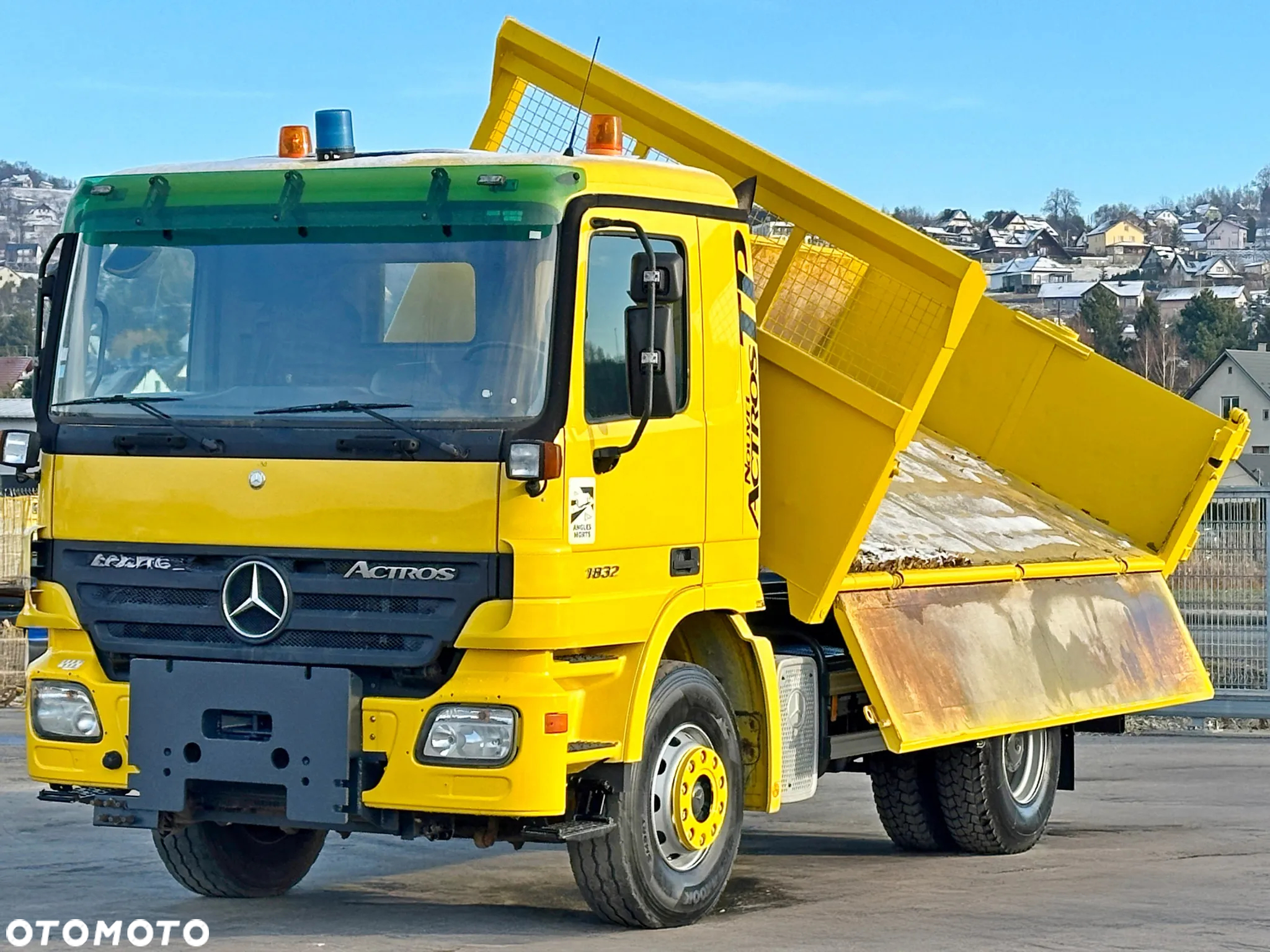 Mercedes-Benz Actros 1832 * WYWROTKA 4,60 m + BORDMATIC * STAN BDB - 3