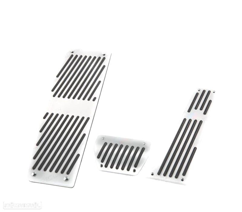 PEDAIS BMW AUTOMÁTICO LOOK M COM POUSA PÉS - 1