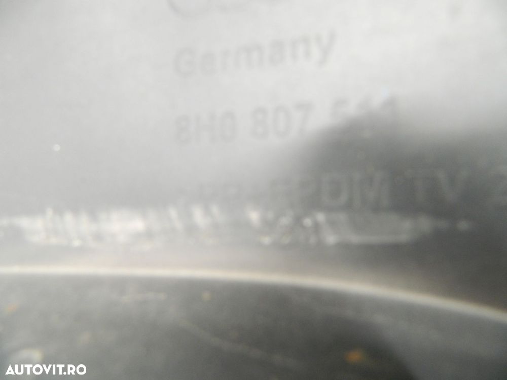 Bara spate Audi A4, B7, Cabrio, 2003, 2004, 2005, 2006, 2007, 2008, 8H0807511. - 10