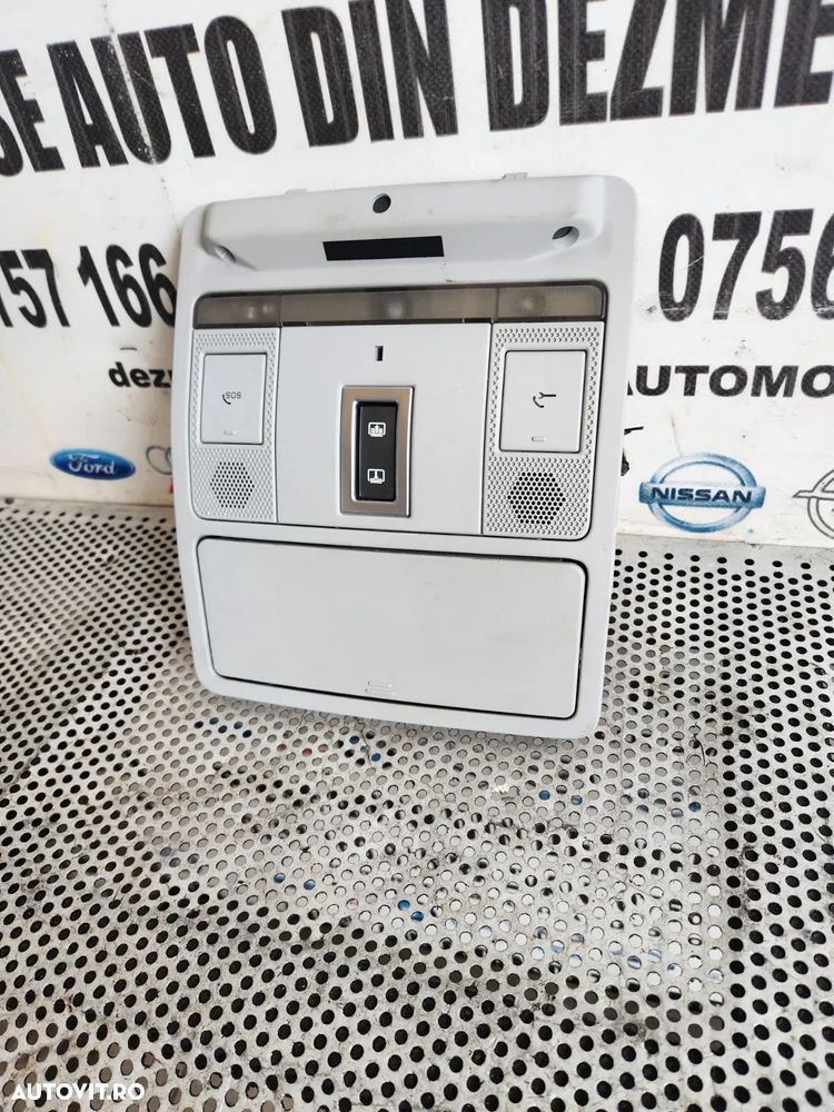 Plafoniera Suport Ochelari Range Rover Evoque L538 Volan Stanga An 2012-2013-2014-2015-2016-2017-2018-2019 Dezmembrez Range Rover Evoque Facelift An 2015-2016-2017-2018-2019 2.0 D Automat 4x4 Volan Stanga - Dezmembrari Arad - 3