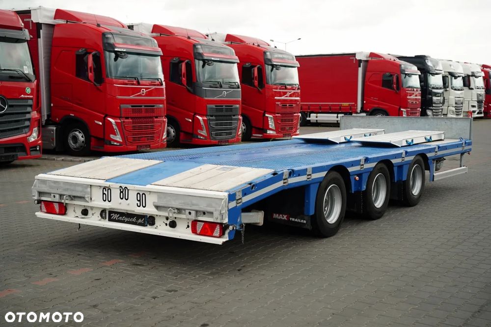 Faymonville MAXTRAILER PRZYCZEPA LAWETA  7,5 M / POSZERZANA / DMC: 26 TON  / OŚ SKRETNA / - 7