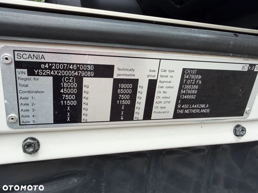 Scania R 450/Euro 6/Bez Egr/full serwis/tylko 646 tys km/ - 38