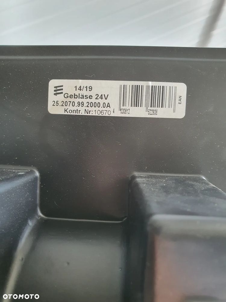 Wentylator webasto, Scania 1536993 - 5