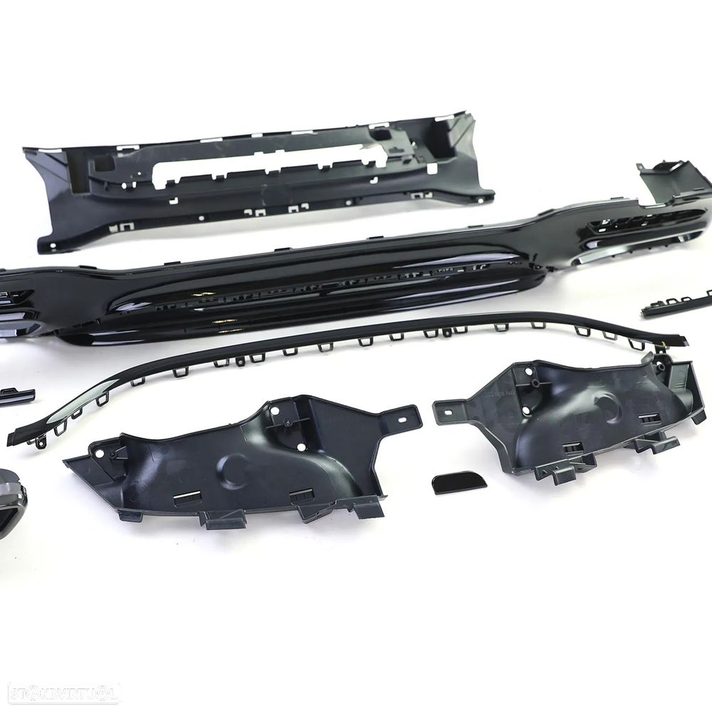 Difusor com Ponteiras Mercedes S W222 (2017 a 2021) Look 63 - 7