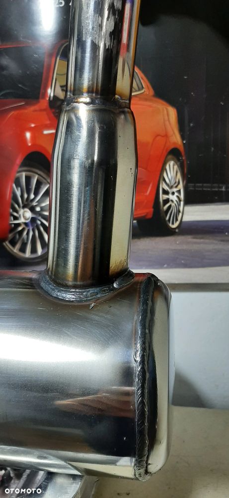 fiat 126p fiat 500 różne tłumiki nierdzewka sportowy - 9