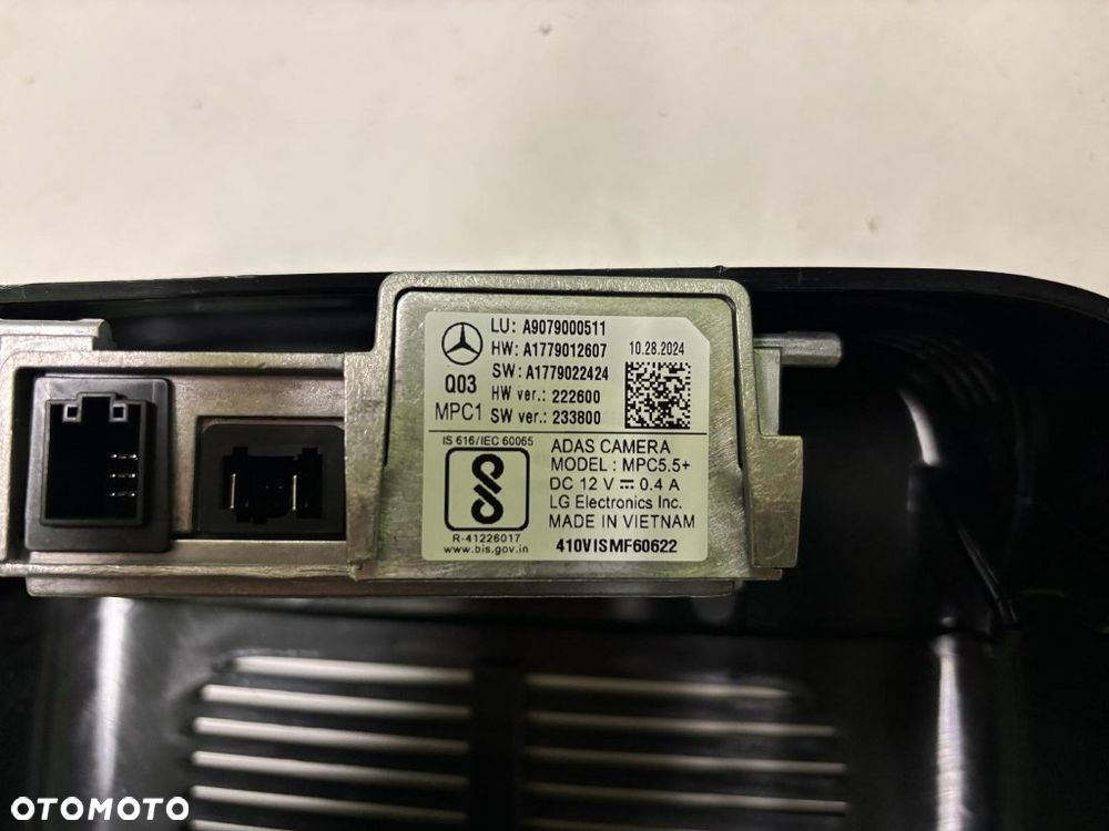 kamera przedniej szyby asystent pasa ruchu mercedes sprinter w907 910 2024r A9079000511 - 5