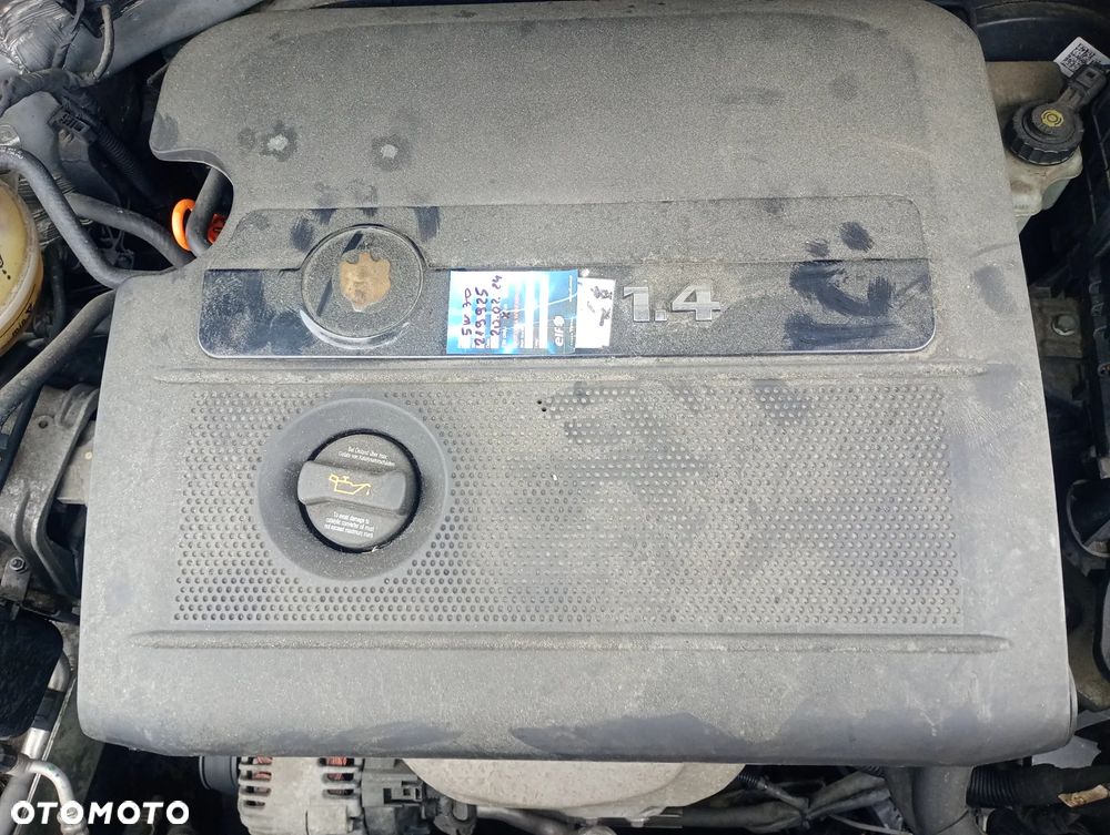 VW GOLF V SKODA AUDI SEAT 1,4 16V silnik w aucie BCA - 1