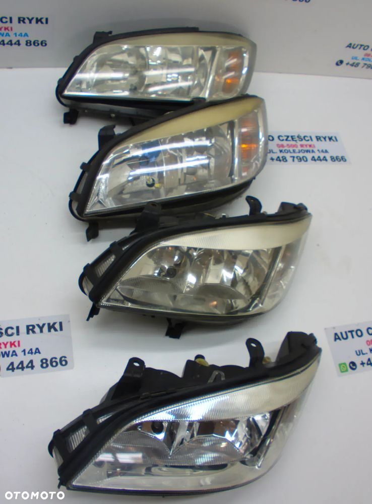 Opel Zafira A Lampa Przód Lewa Prawa Strona - 3