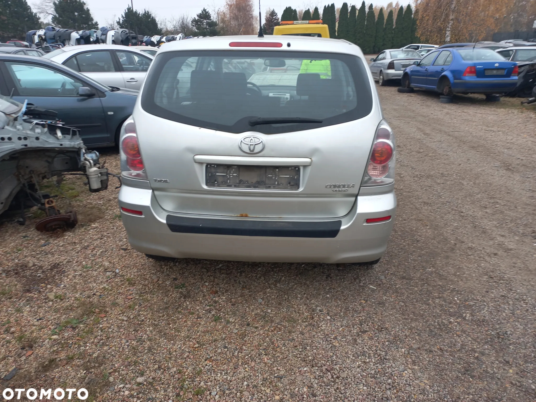 Toyota Corolla Verso 2.0 D4D 116KM 05r wszystkie części 1C0 maka drzwi zderzak - 4