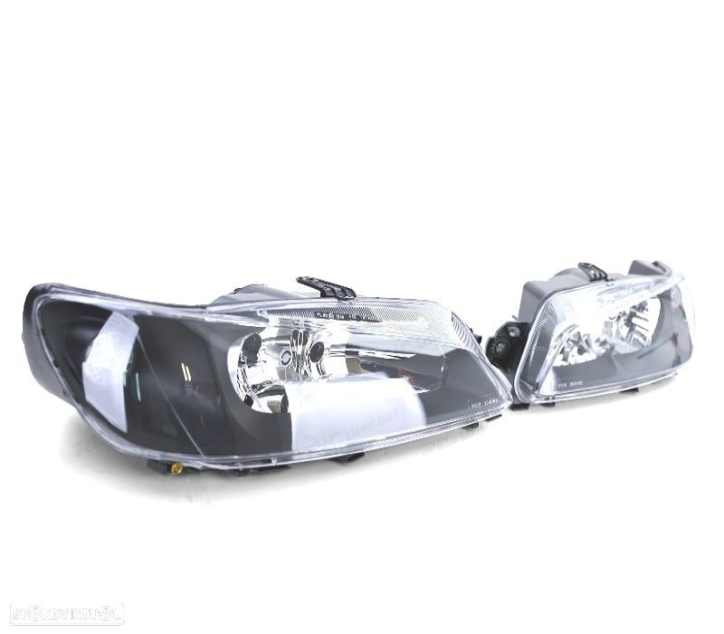 FARÓIS PEUGEOT 306 97- PRETO - 3