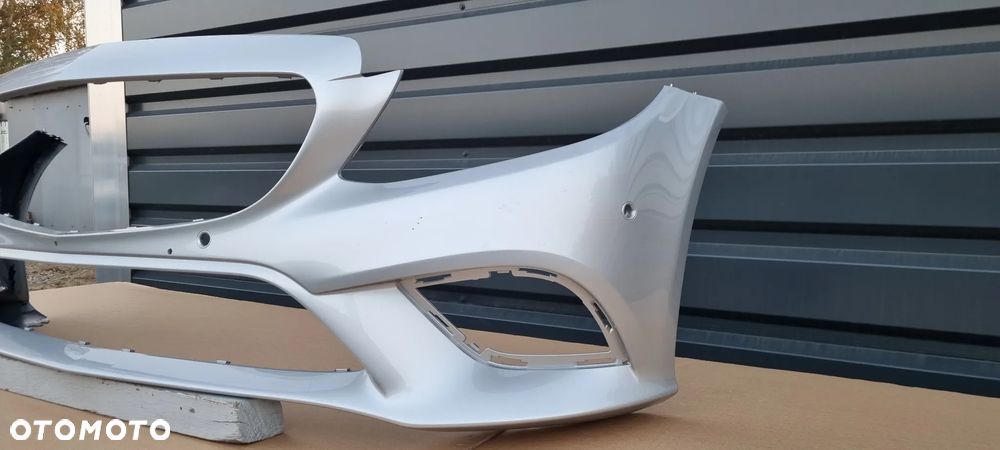 MERCEDES C KLASA W205 LIFT 2018- Zderzak przód oryginał MB347 - 5