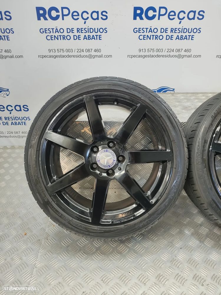 Conjunto Jantes 18 Originais AMG Mercedes Benz 5x112 8J 8.5J ET50 ET54 - 20