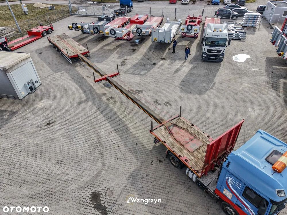 Faymonville Telemax, platforma telemega 2 x rozciągana - 4