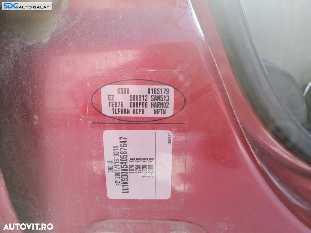 Chiulasa Echipata cu Ax Came Supape Tacheti 1.5 DCI K9K796 K9K 796 Dacia Sandero 1 2008 - 2012 - 2