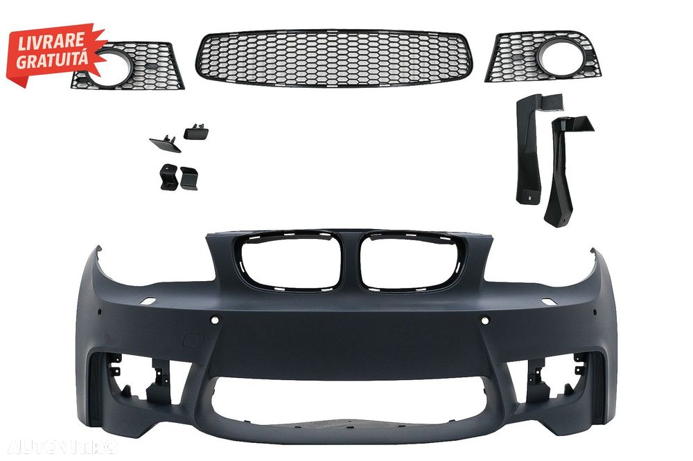Bara Fata BMW Seria 1 E81 E82 E87 E88 (2004-2011) 1M Design SRA PDC- livrare gratuita - 12
