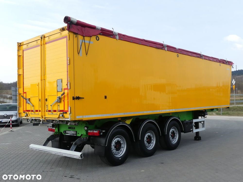 Mega WYWROTKA 50m3 / KLAPO DRZWI / 2 x SZYBER  / OŚ PODNOSZONA / - 8