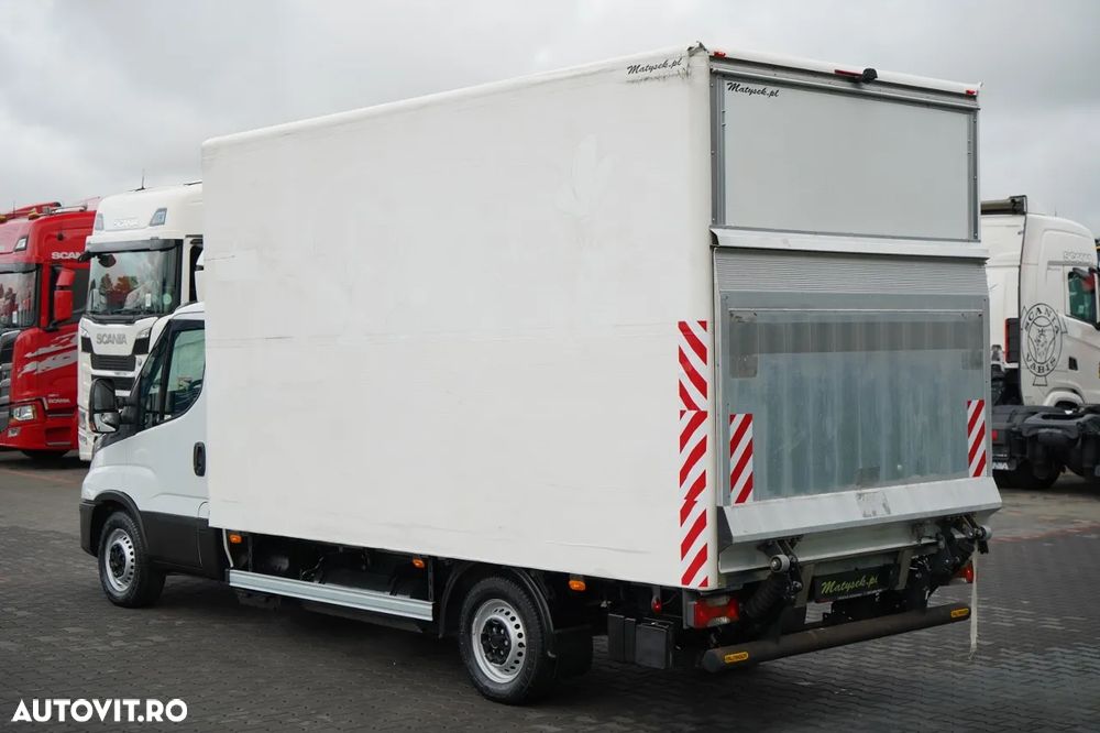 Iveco DAILY 35-NP / GNC / CONTAINER / MANUAL / PALFINGER LIFT - 750 KG / 2020 - 7