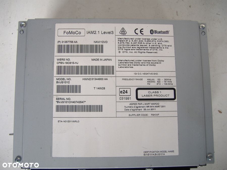 JAGUAR XJ X351 NAWIGACJA MONITOR RADIO - 2