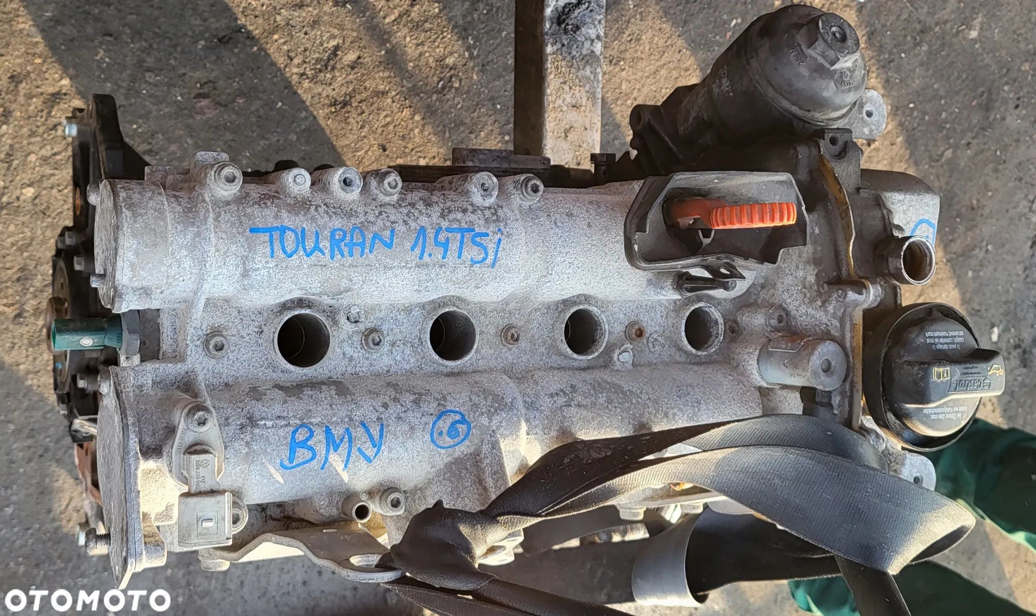 VW TOURAN 07r 1.4 TSI SILNIK BMY GOŁY - 1