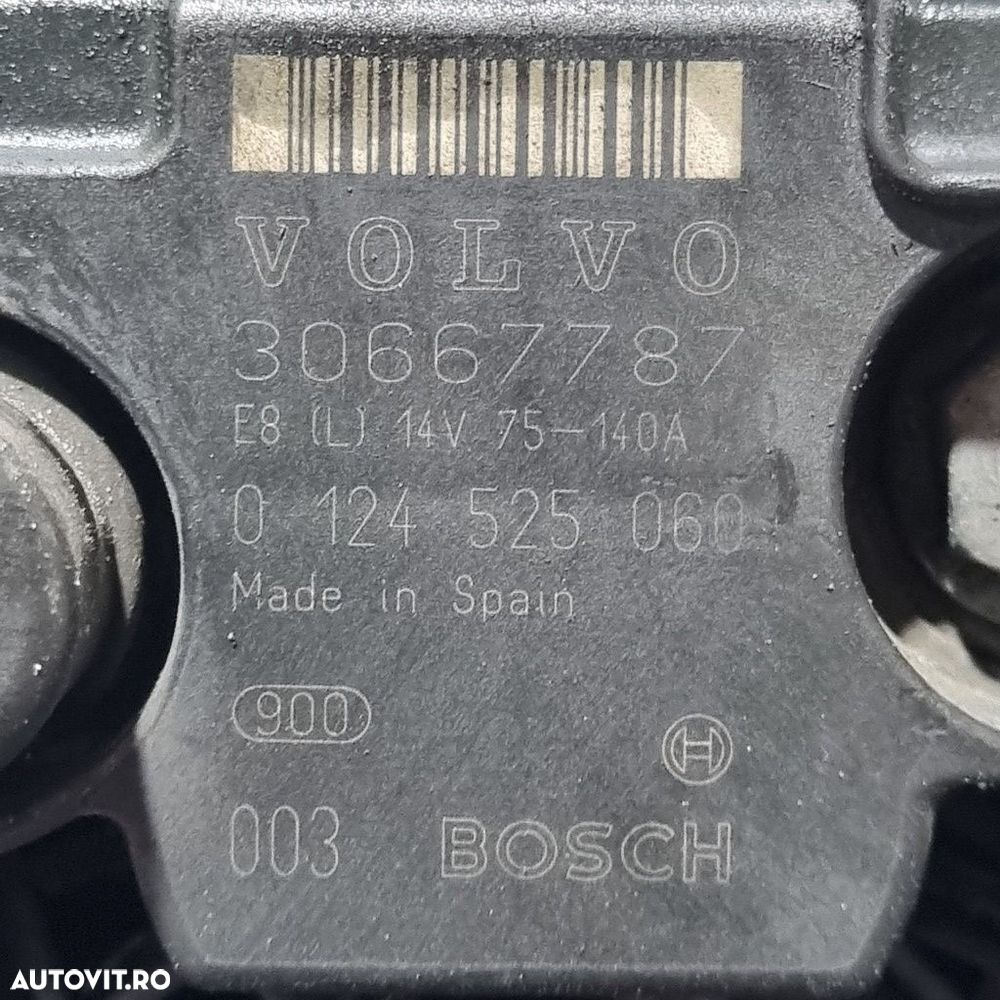 Alternator Volvo XC90 Facelift 2.4 Diesel 2007 - 2014 185CP 2401CC D5244T4 Euro5 (1420) ... - 4