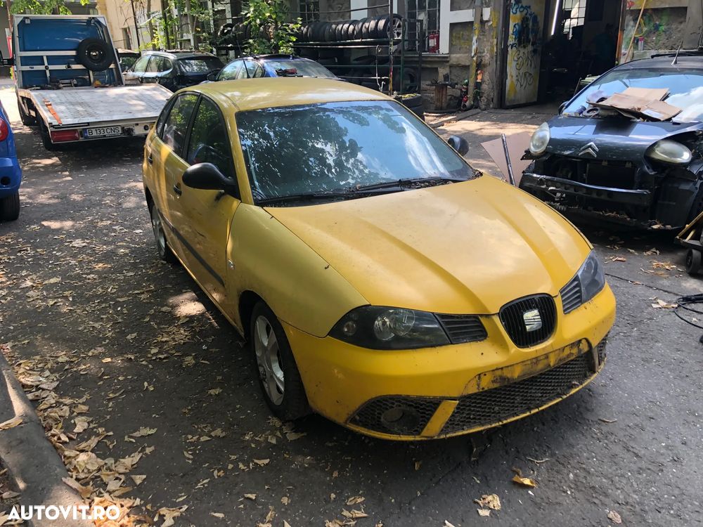 Bara fata Seat Ibiza 2006 facelift galben - 2