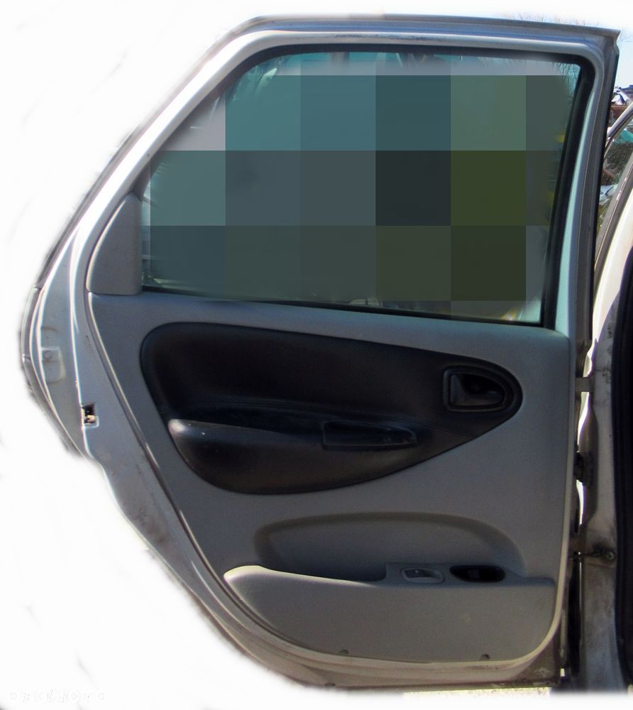 RENAULT SCENIC I LIFT RX4 DRZWI LEWE TYLNE TYŁ KOMPLETNE - 2